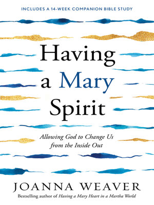 cover image of Having a Mary Spirit